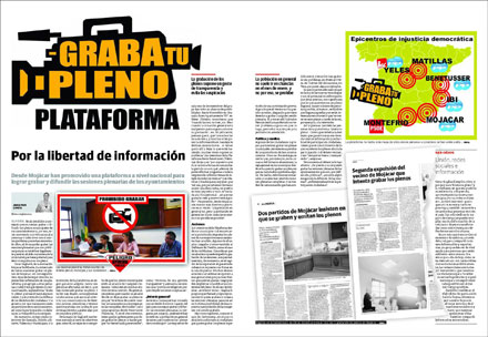 Plataforma Graba tu Pleno en Ideal Almería