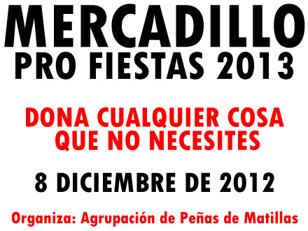 Mercadillo Matillas 2012