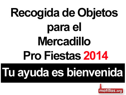 Mercadillo Pro-fiestas 2014