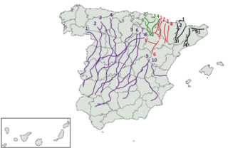 Principales Vias Pecuarias España