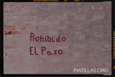  Prohibido el paso 