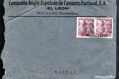 Carta Años 50