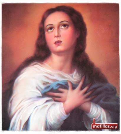 Inmaculada Concepción. Patrona de Matillas