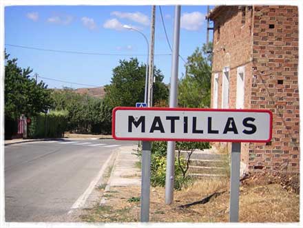 Entrando a Matillas por Mandayona