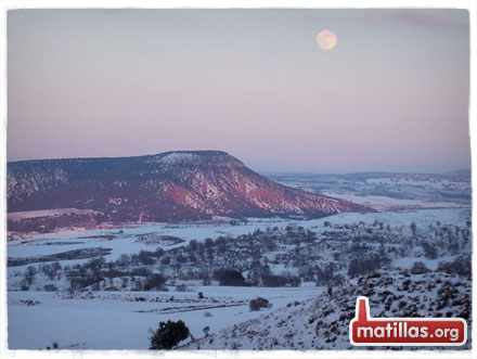Pico Villaseca con nieve