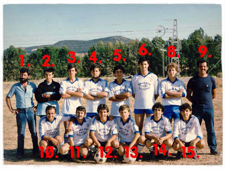 Futbol - Años 80 Numeros