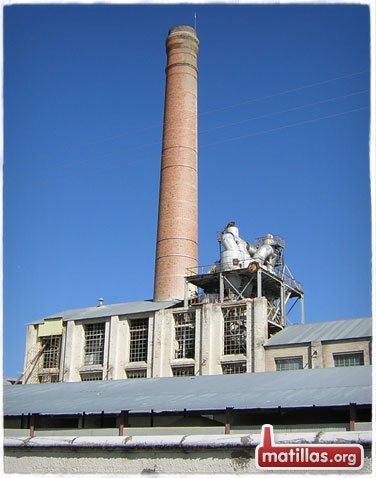 Desmantelamiento del ciclón de la Fabrica El Leon