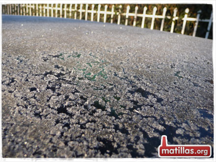 Escarcha en Matillas