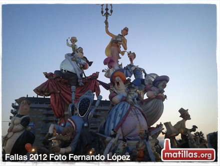 En las Fallas 2012