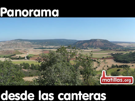 Panorámica desde las canteras