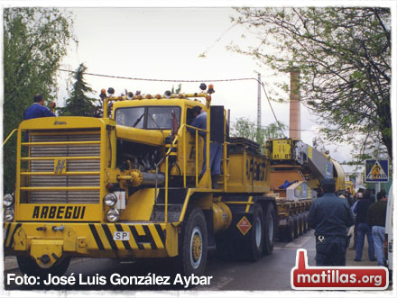 Convoy nuclear Trillo 1998