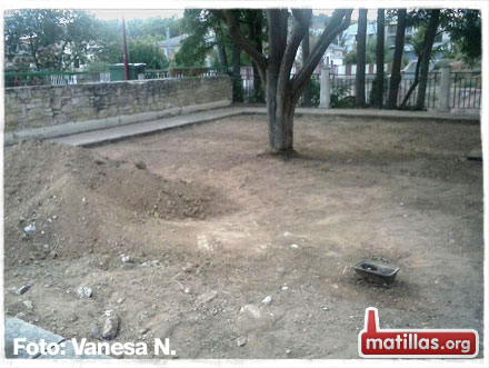 Obras en Plaza Septiembre 2014