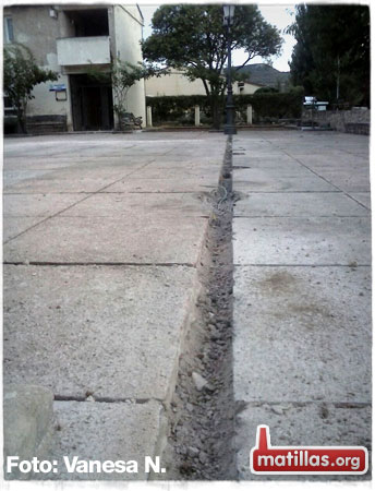 Obras en Plaza Septiembre 2014