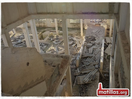 El techo del Gurugu ca&iacute;do