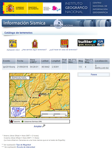 Terremoto Matillas