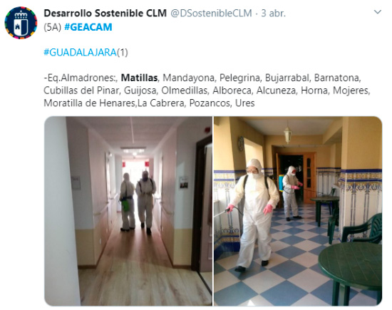 Brigada fumigación Matillas