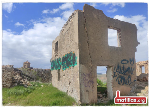 Graffiti en Matillas La Vieja