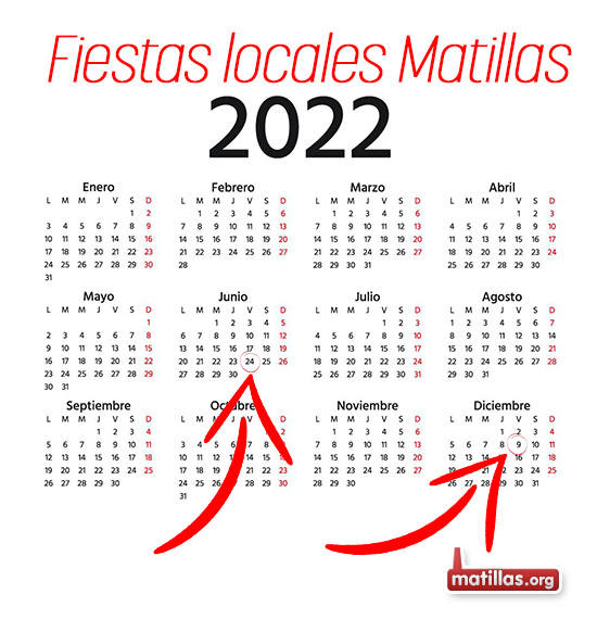 Fiestas Matillas 2022