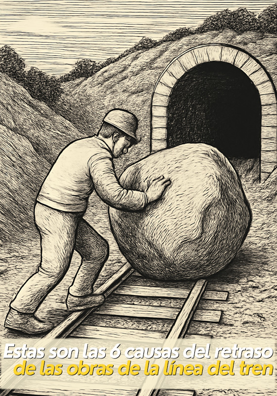 Causa del retraso del tren