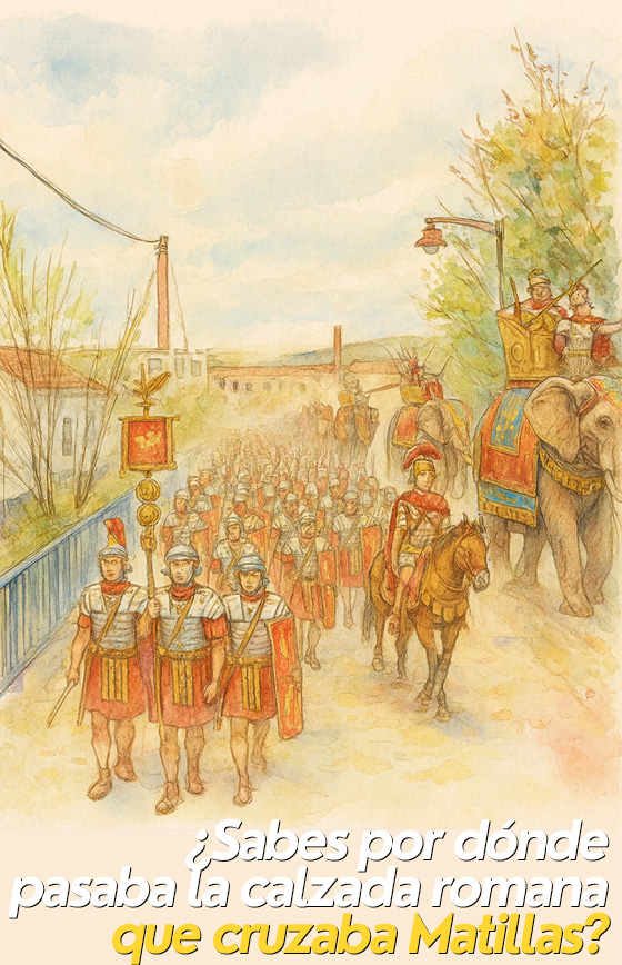 Calzada romana Matillas